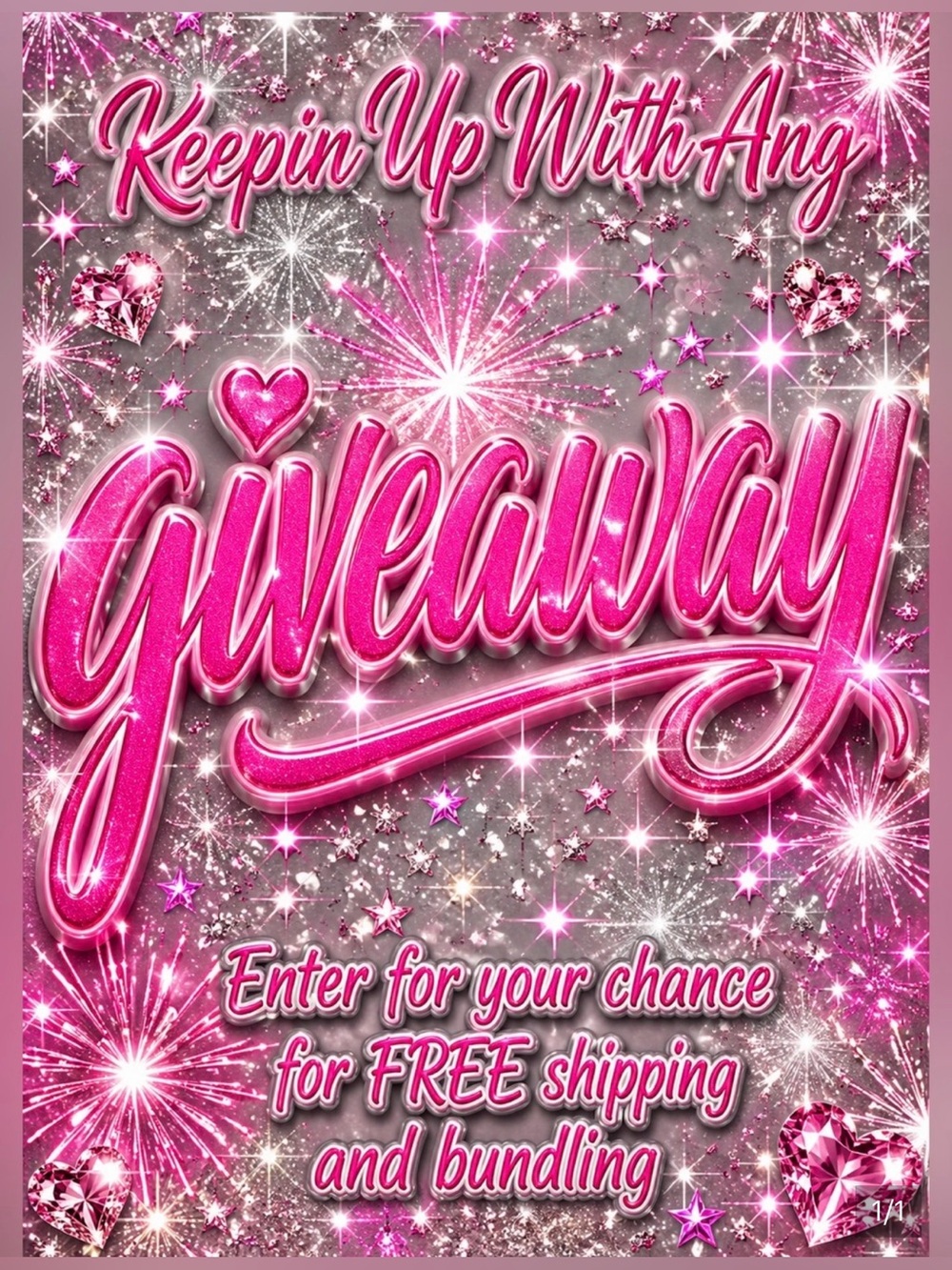 Keepin Up With Ang Giveaways